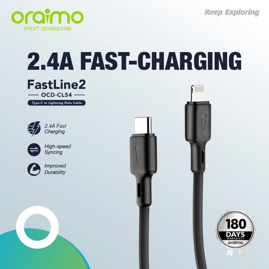 ORAIMO 2.4 A FAST CHARGING CABLE