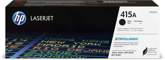 HP W2030A 415A Original Laserjet Toner Cartridge, Black, Single Pack