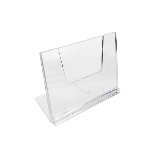 Acrylic Desk Sign Holders ( “Your Brand • Your Print • Your Style.” ) All printing available