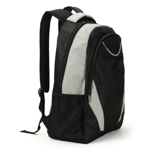 Two-toned Backpacks 600D Polyester Material ( “Your Brand • Your Print • Your Style.” ) All printing available