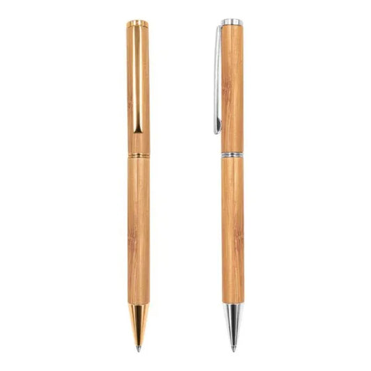 Promotional Bamboo Pens ( “Your Brand • Your Print • Your Style.” ) All printing available