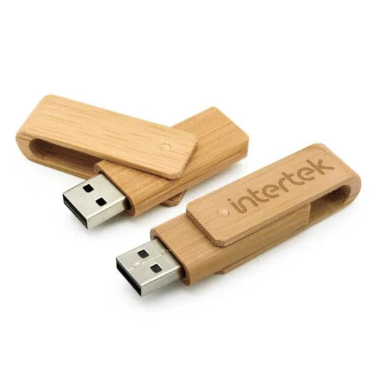 Bamboo USB Flash Drives ( “Your Brand • Your Print • Your Style.” ) All printing available