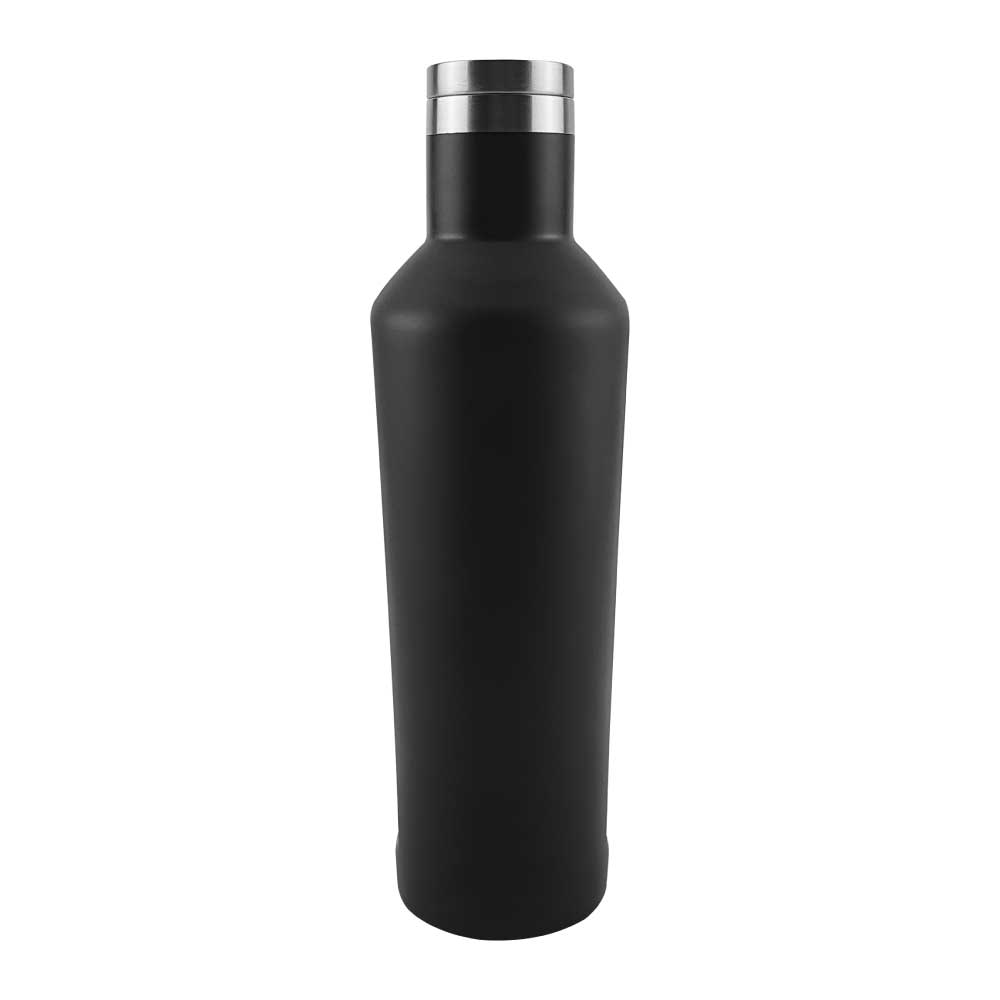Matte Black Stainless Steel Bottles 500ml ( “Your Brand • Your Print • Your Style.” ) All printing available