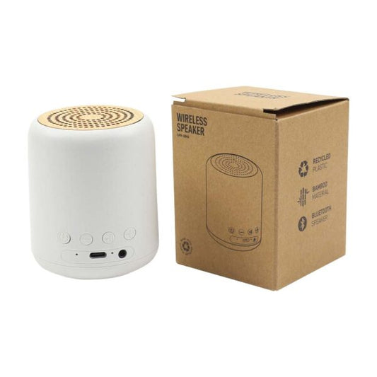 Eco-Friendly Bluetooth Speakers v5.1, Playtime 6h ( “Your Brand • Your Print • Your Style.” ) All printing available