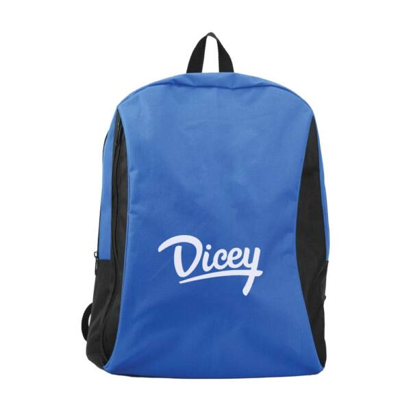 Two-toned Backpacks 600D Polyester Material ( “Your Brand • Your Print • Your Style.” ) All printing available