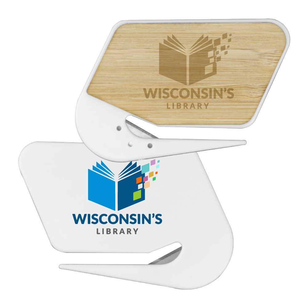 Bamboo Letter Opener, Ideal For Covers & Boxes ( “Your Brand • Your Print • Your Style.” ) All printing available