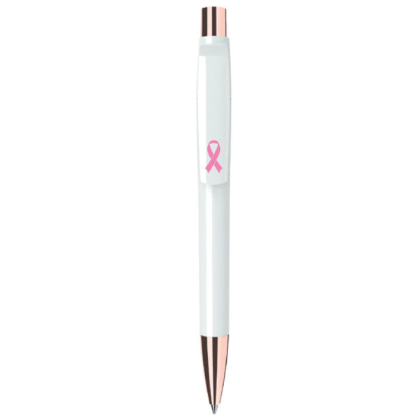 Maxema Pens with Breast Cancer Awareness Logo ( “Your Brand • Your Print • Your Style.” ) All printing available