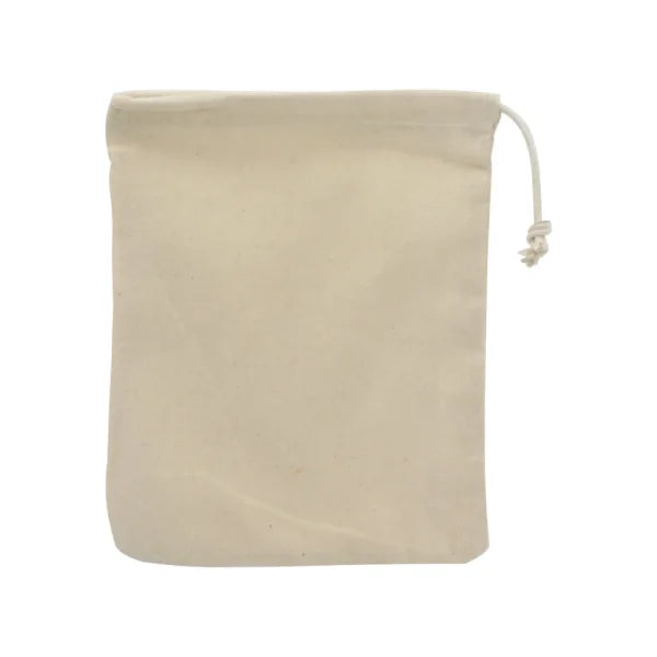 Cotton Pouch with Drawstring ( “Your Brand • Your Print • Your Style.” ) All printing available