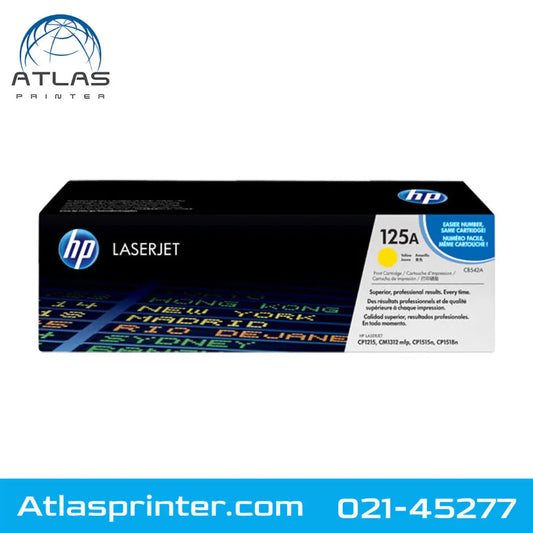 HEWLETT PACKARD HP 125A LaserJet Toner Cartridge - Yellow