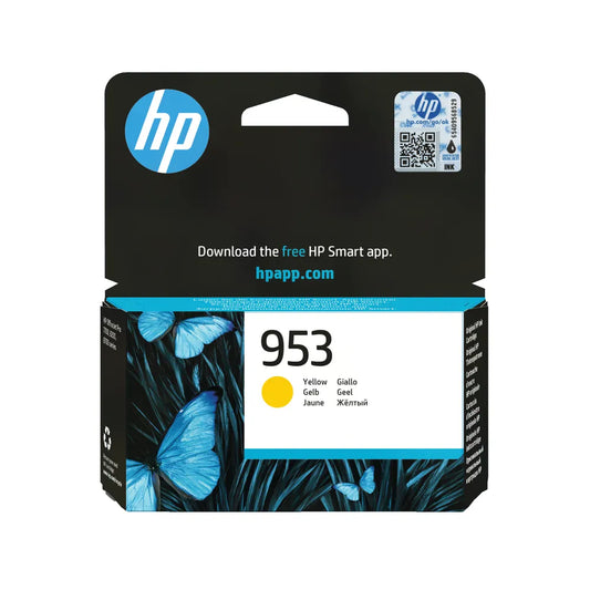 HP 953 YELLOW Ink Cartridges – Genuine Original Ink
