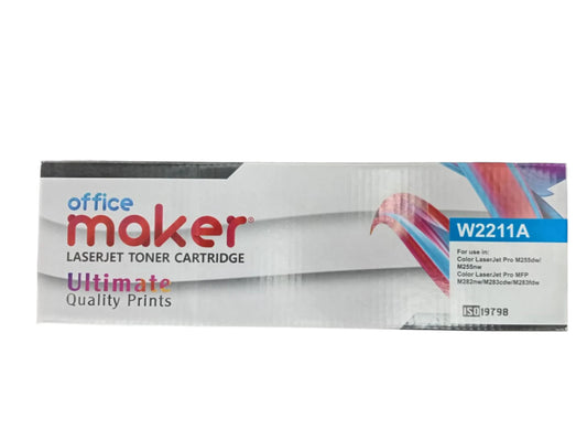 W2211A OFFICE MAKER LASER JET TONER TONER CYAN