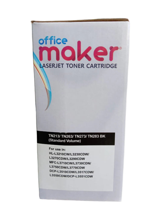 TN213/TN263/TN273/TN283 BK (Standard Volume) NO CHIP BLACK