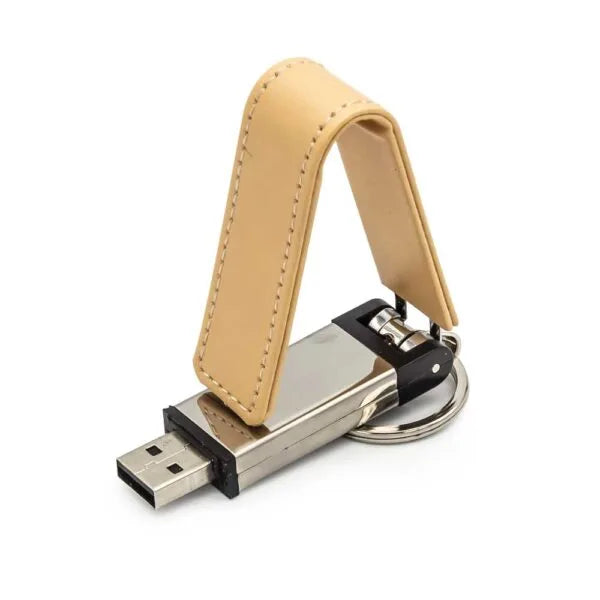 Leather Keychain USB ( “Your Brand • Your Print • Your Style.” ) All printing available