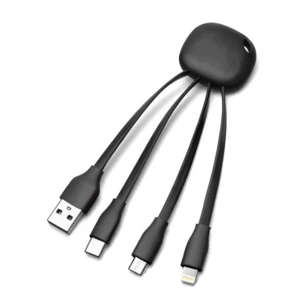 Light Up Logo Multi Charging Cable ( “Your Brand • Your Print • Your Style.” ) All printing available