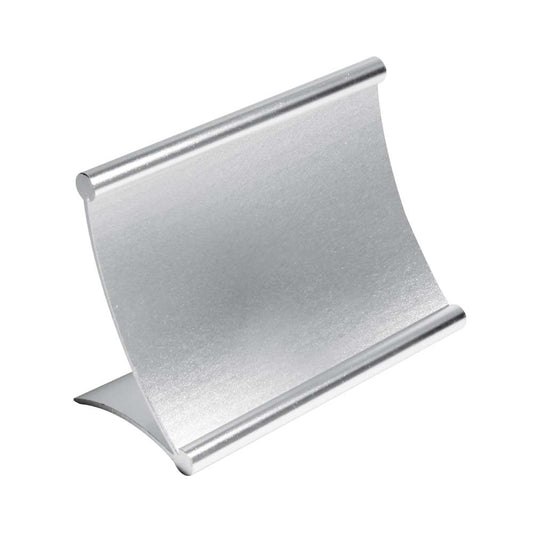 Metal Desk Sign Holders ( “Your Brand • Your Print • Your Style.” ) All printing available