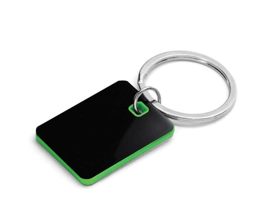 Metal Key Holders Black Gun Finish ( “Your Brand • Your Print • Your Style.” ) All printing available