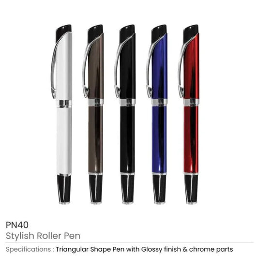 Stylish Metal Roller Pens ( “Your Brand • Your Print • Your Style.” ) All printing available