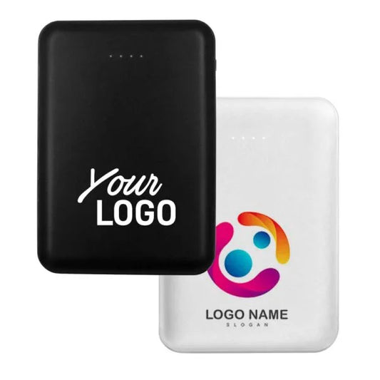 Mini Powerbank 5000 mAh ( “Your Logo, Everywhere.” )