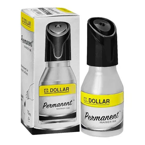Dollar Permanent Marker Ink – 15ml BLACK