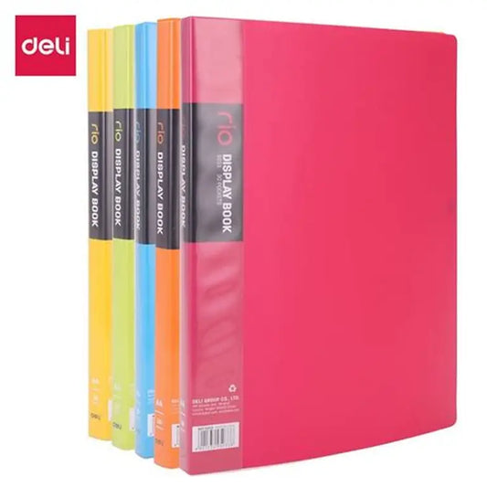 DELI DISPLAY BOOK 30 POCKETS A4