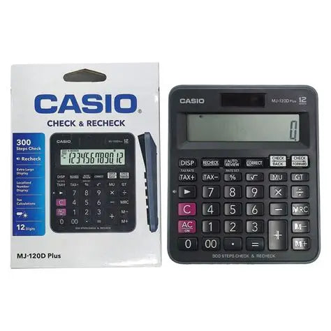 CASIO MJ 120D PLUS CALCULATOR