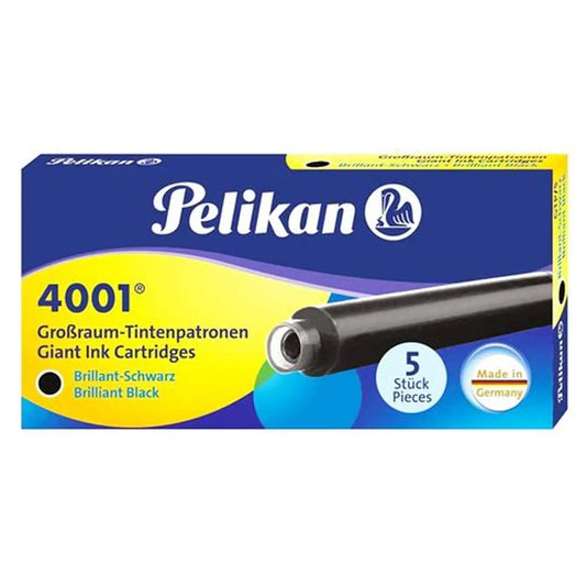 Pelikan 4001 Fountain Pen Ink Cartridges – TP/5 BLUE