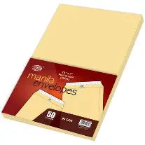 FIS MANILA ENVELOPES A5 50 PCS IN A PACKET 80 GSM