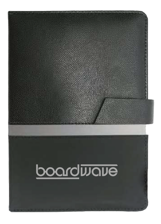 PU NOTEBOOK WITH MAGNETIC FLAP