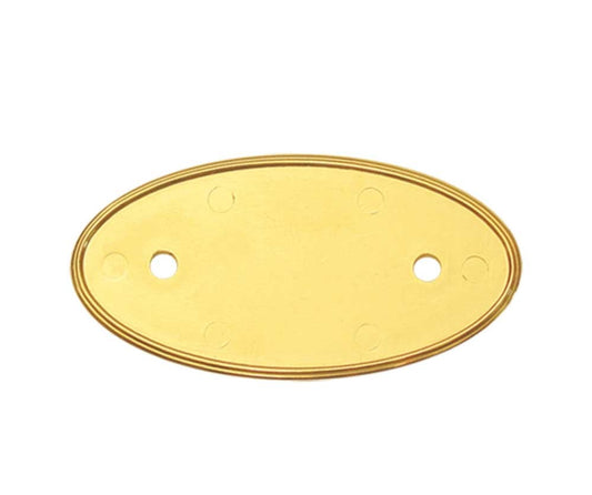 PVC Injected Oval Name Badges ( “Your Brand • Your Print • Your Style.” ) All printing available