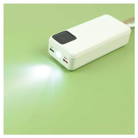 Fast Charging Powerbank 30,000 mAh with Flashlight ( “Your Brand • Your Print • Your Style.” ) All printing available