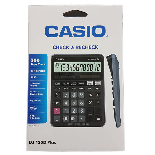 CASIO DJ 120 D PLUS CALCULATOR