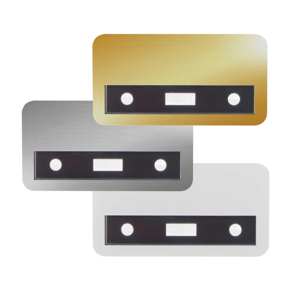 Reusable Insert Name Badges ( “Your Brand • Your Print • Your Style.” ) All printing available