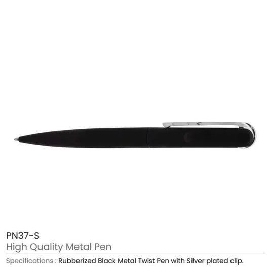 Rubberized Metal Pens ( “Your Brand • Your Print • Your Style.” ) All printing available