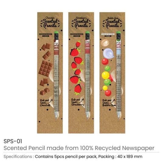 Scented Pencils Sets ( “Your Brand • Your Print • Your Style.” ) All printing available
