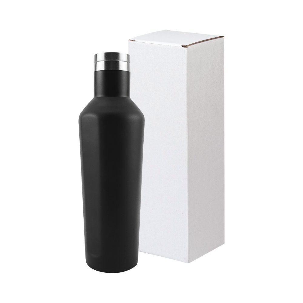 Matte Black Stainless Steel Bottles 500ml ( “Your Brand • Your Print • Your Style.” ) All printing available