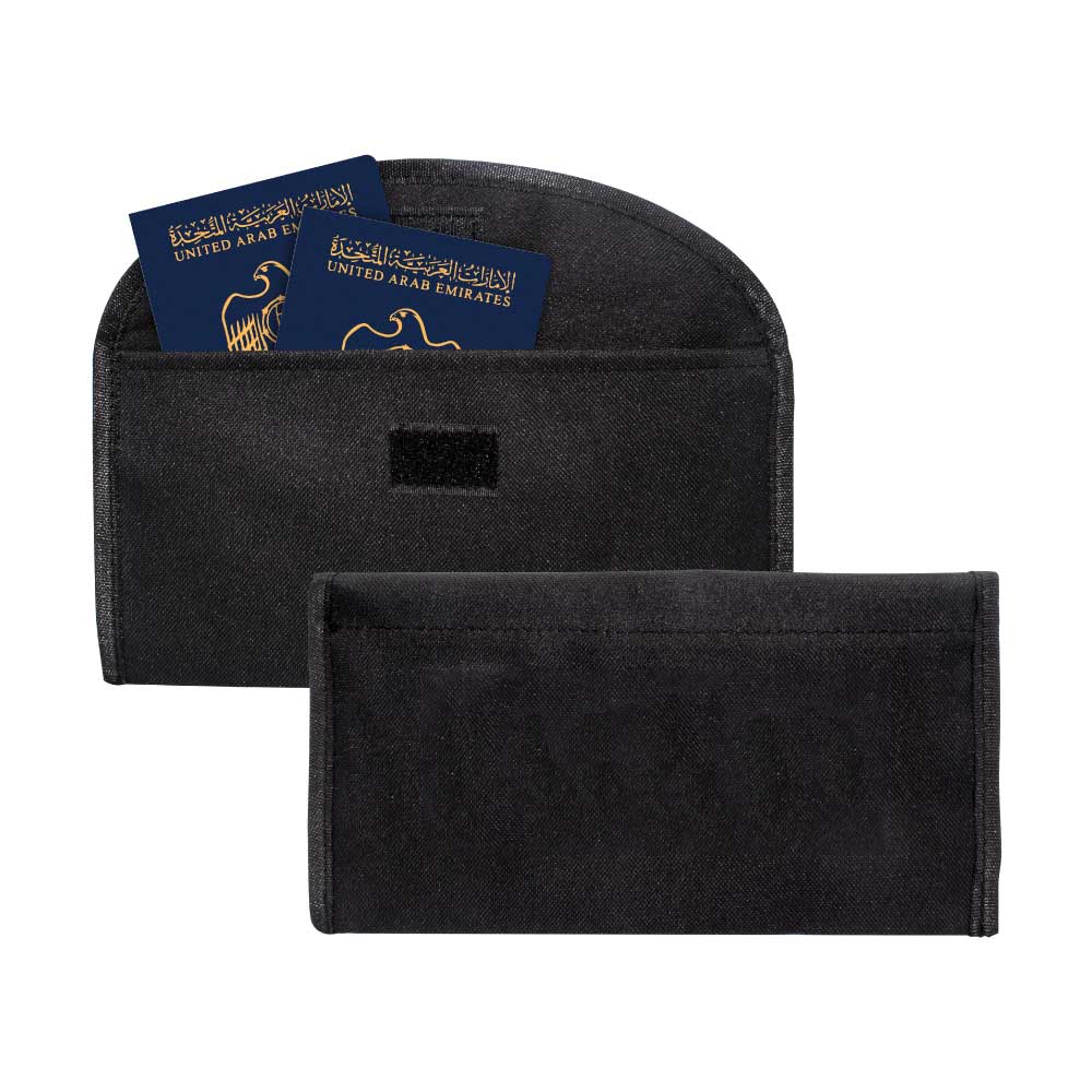 Travel Document Pouch ( “Your Brand • Your Print • Your Style.” ) All printing available