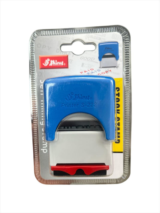 SHINY SELF INKING STAMP CHECKED stp 16