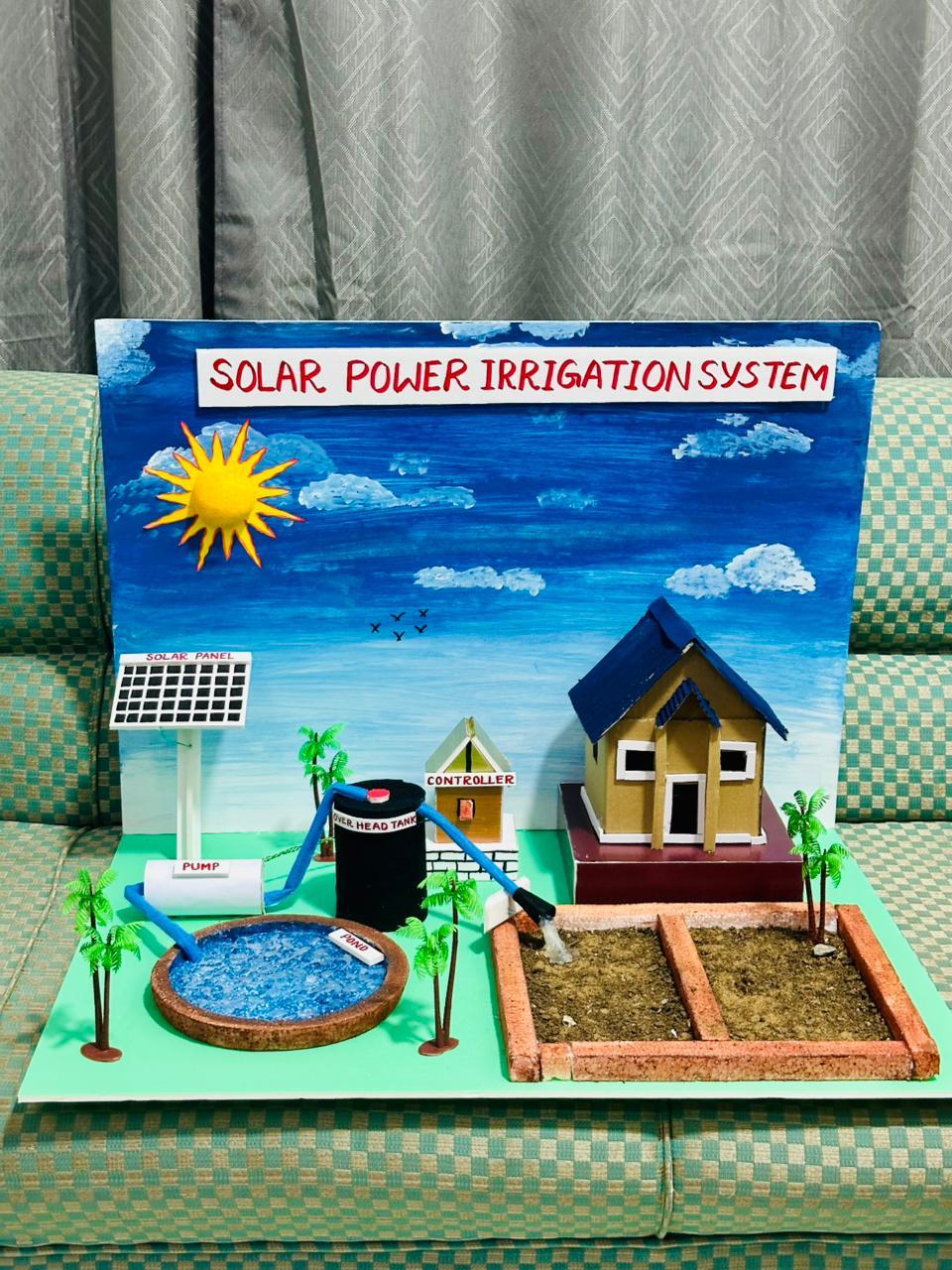 School Projects – Solar Power Irrigation System