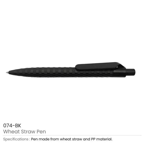 Wheat Straw Pens ( “Your Brand • Your Print • Your Style.” ) All printing available