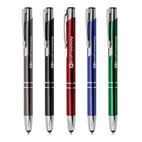 Aluminum Pens with Stylus ( “Your Brand • Your Print • Your Style.” ) All printing available