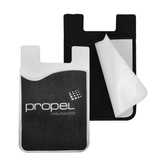 Silicone Card Holders ( “Logo Printing Made Easy.” )