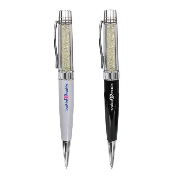 Crystal Metal Pens ( “Your Brand • Your Print • Your Style.” ) All printing available