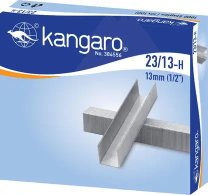 Kangaro 23/13‑H staples (23 mm crown × 13 mm leg):