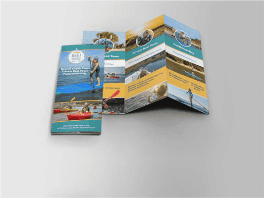 Brochure Real Size (Glossy paper 135gsm) (2000PCS)