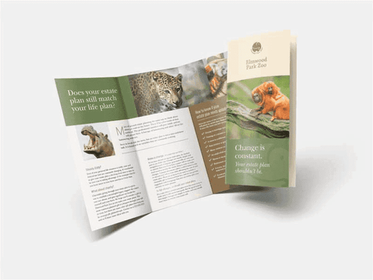 Brochure Real Size (Glossy paper 115gsm) (500PCS)