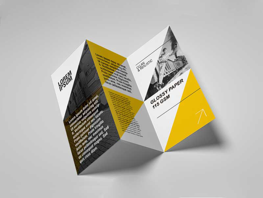 Brochure B4 (Glossy paper 115gsm) (1000PCS)