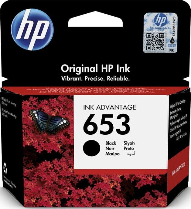 HP 653 BLACK CATRIDGE