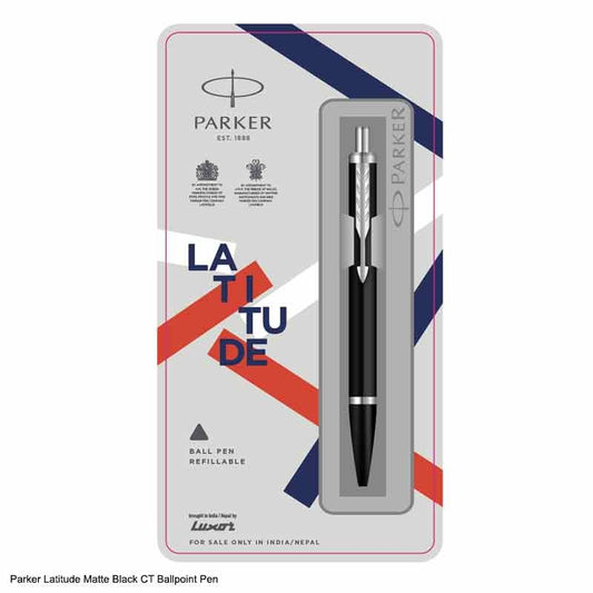 PARKER PEN LATITUDE MATTE BLACK