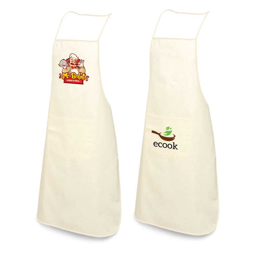 Cotton Aprons ( “Your Brand • Your Print • Your Style.” ) All printing available