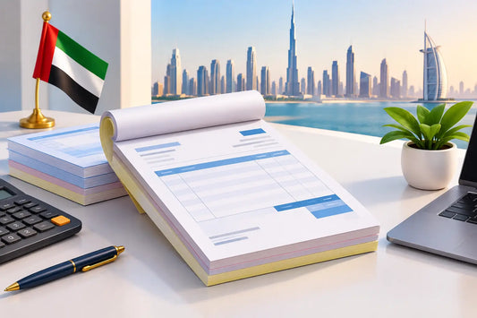 Invoice Book Printing for UAE Businesses